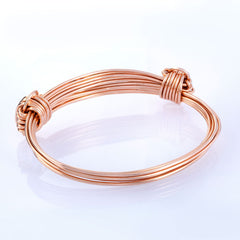 Marfurt "Voyageur" Bracelet — Rose Gold Plated