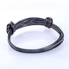 Marfurt "Voyageur" Bracelet — Blackened Silver