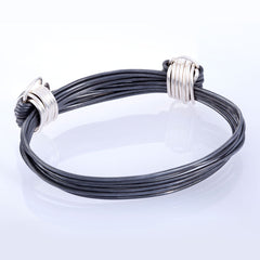 Marfurt "Voyageur" Bracelet — Two Toned Silver